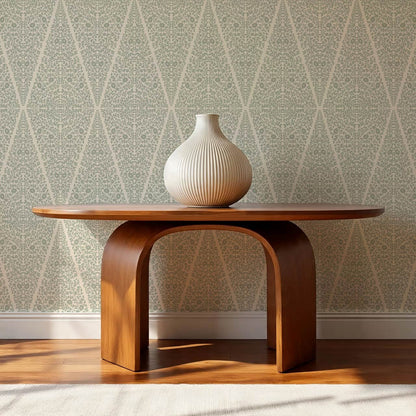 Leocadia The Silence of Vines Sage Cream Wallpaper