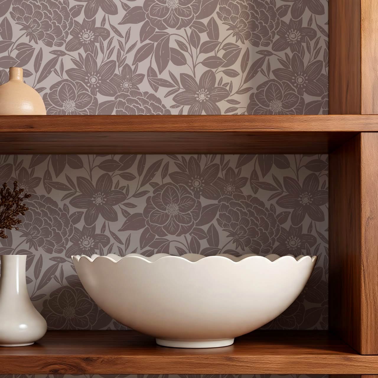 Lide Garden Wine Stone Wallpaper