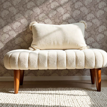 Liliana Heritage Floral Mocha Wallpaper