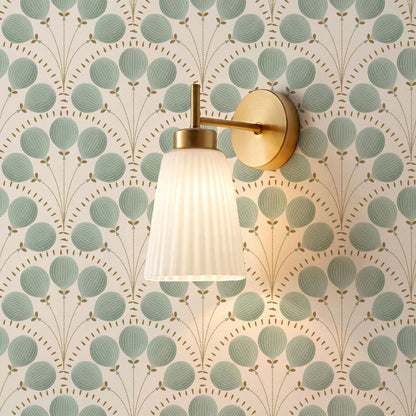 Lilly Balloons Sage Wallpaper