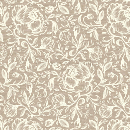 Lina Adorne Blooms Calm Terra Wallpaper