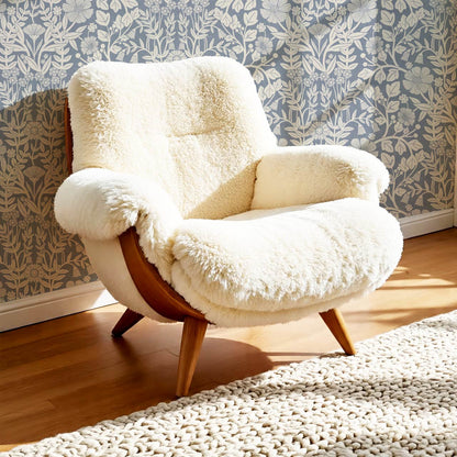 Linda Botanical Garden Powder Blue Bone Wallpaper