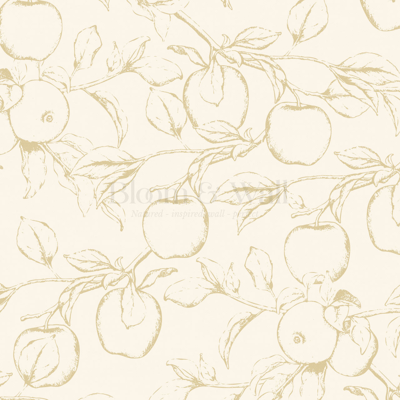 Lisette Orchard Branches Cream Wallpaper