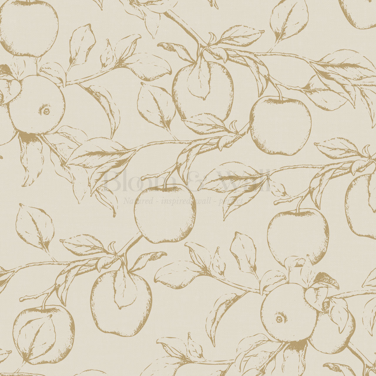 Lisette Orchard Branches Tawny Wallpaper