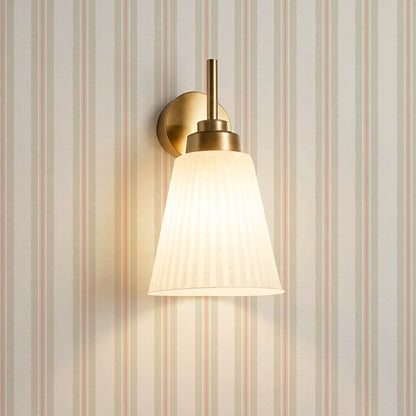 Loire Stripes Blush Wallpaper
