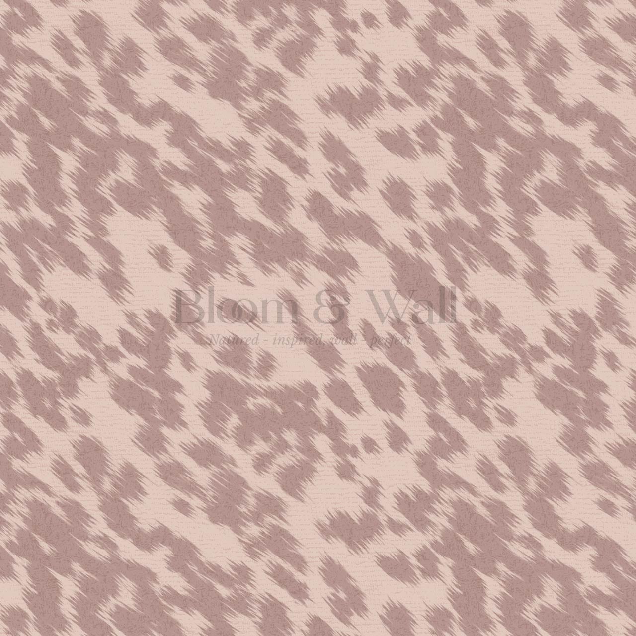 Lola Cowhide Mauve Wallpaper