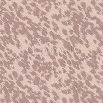 Lola Cowhide Mauve Wallpaper