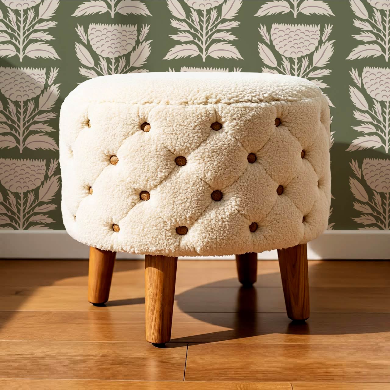 Lola Floral Papercut Forest Wallpaper