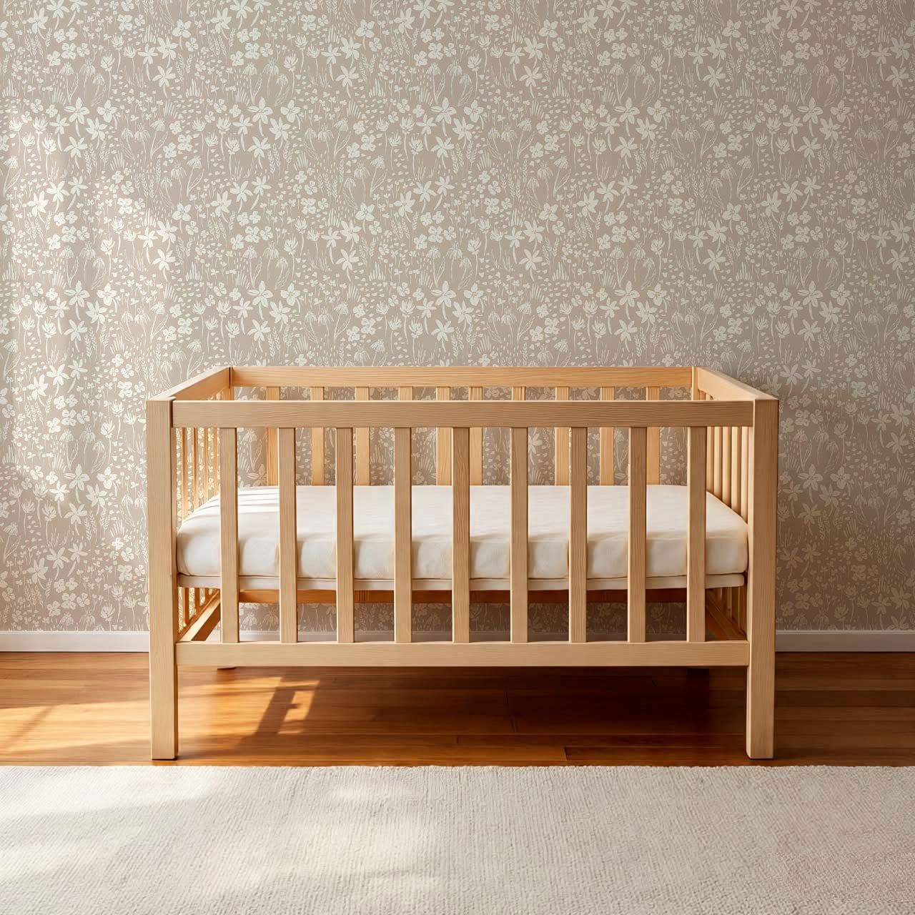 Londyn Floating Meadows Neutral Wallpaper