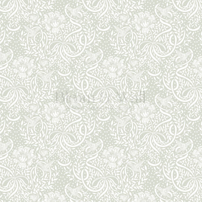 Lori Fairytale Bows Sage Wallpaper