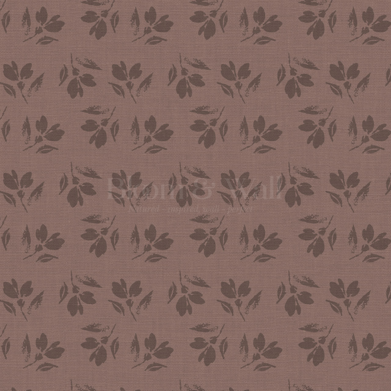 Louella Petals Burgundy Wallpaper