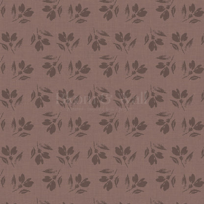 Louella Petals Burgundy Wallpaper