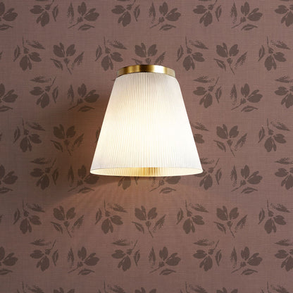 Louella Petals Burgundy Wallpaper