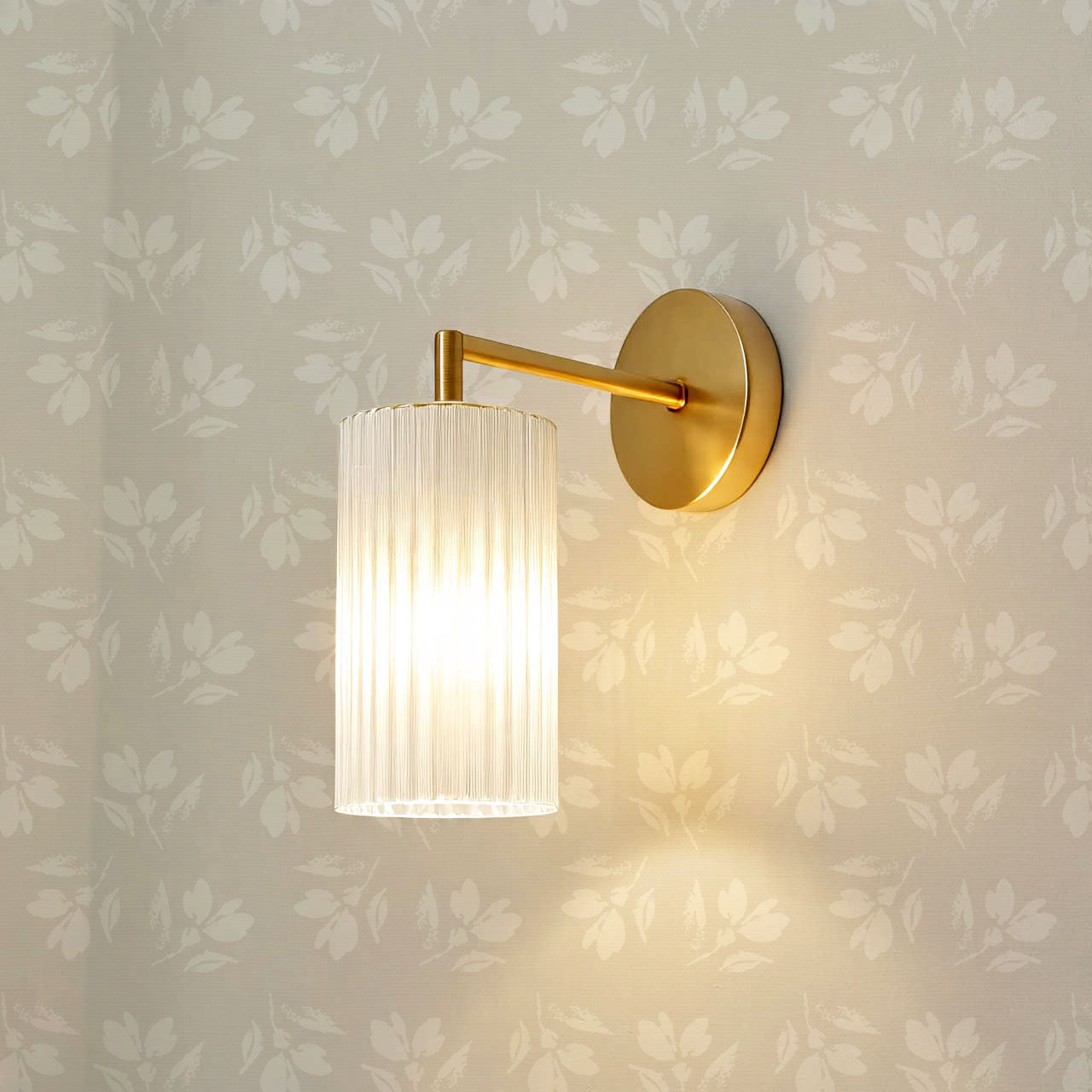 Louella Petals Beige Wallpaper