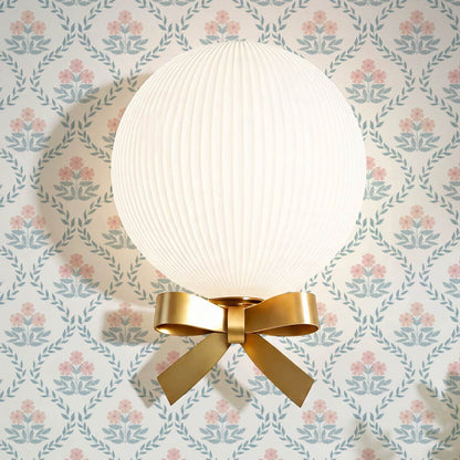 Loviise Grandmillennial Floral Blue Blush Wallpaper