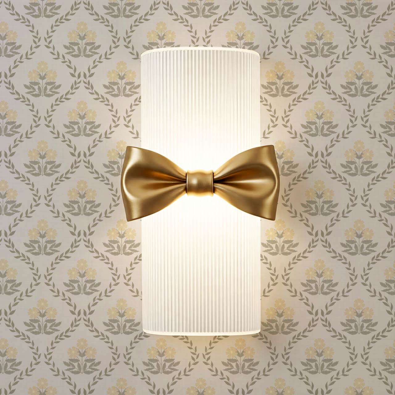 Loviise Grandmillennial Floral Taupe Almond Wallpaper