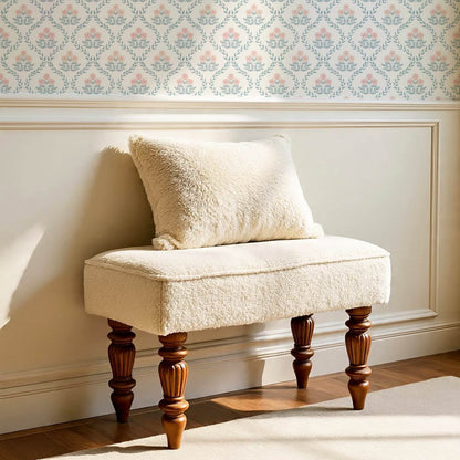 Loviise Grandmillennial Floral Blue Blush Wallpaper