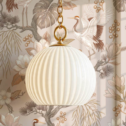 Luciaana Cranes Pale Mauve Ash Wallpaper