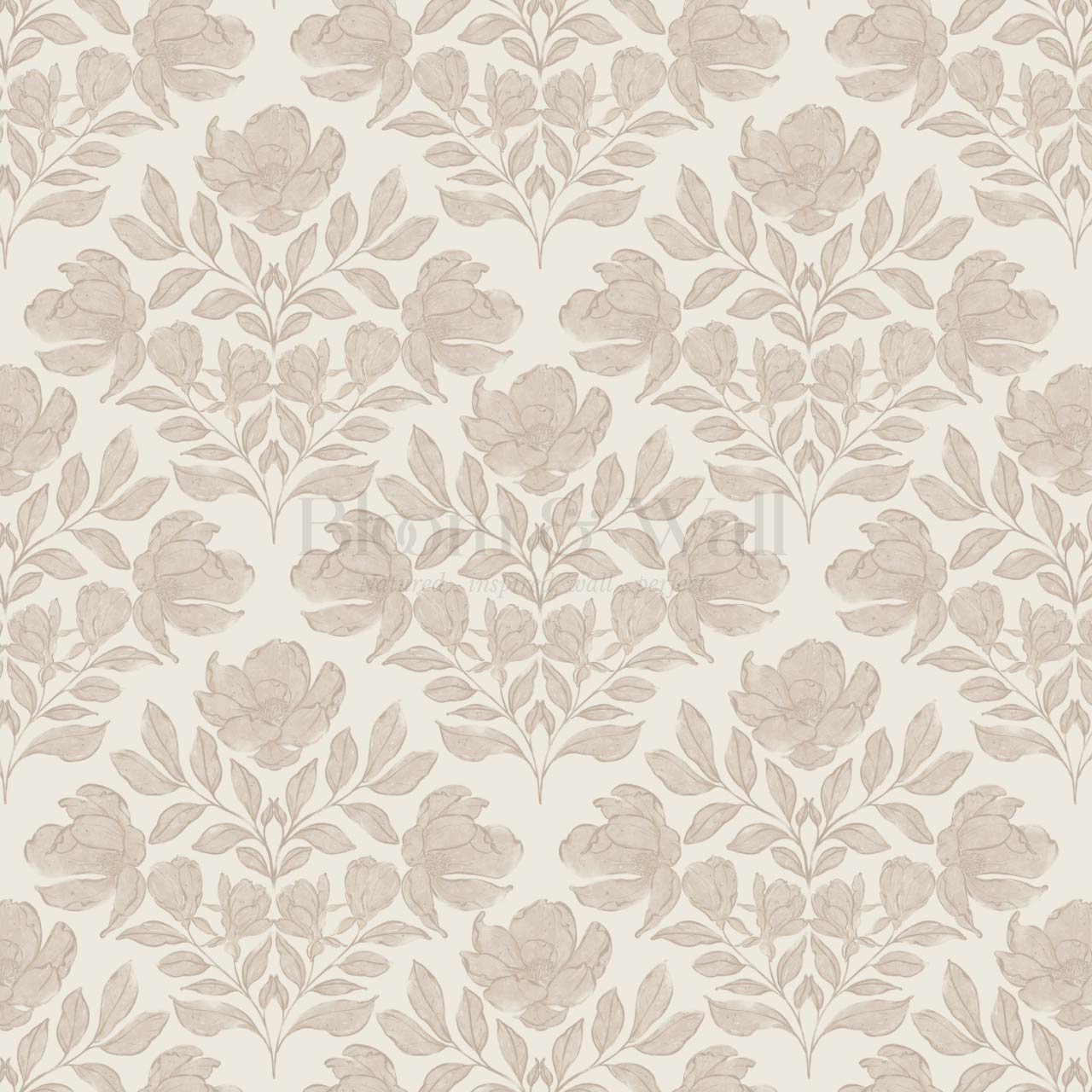 Lucy Magnolia Dusty Pink Wallpaper