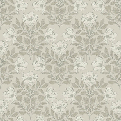 Lucy Magnolia Dry Sage Wallpaper