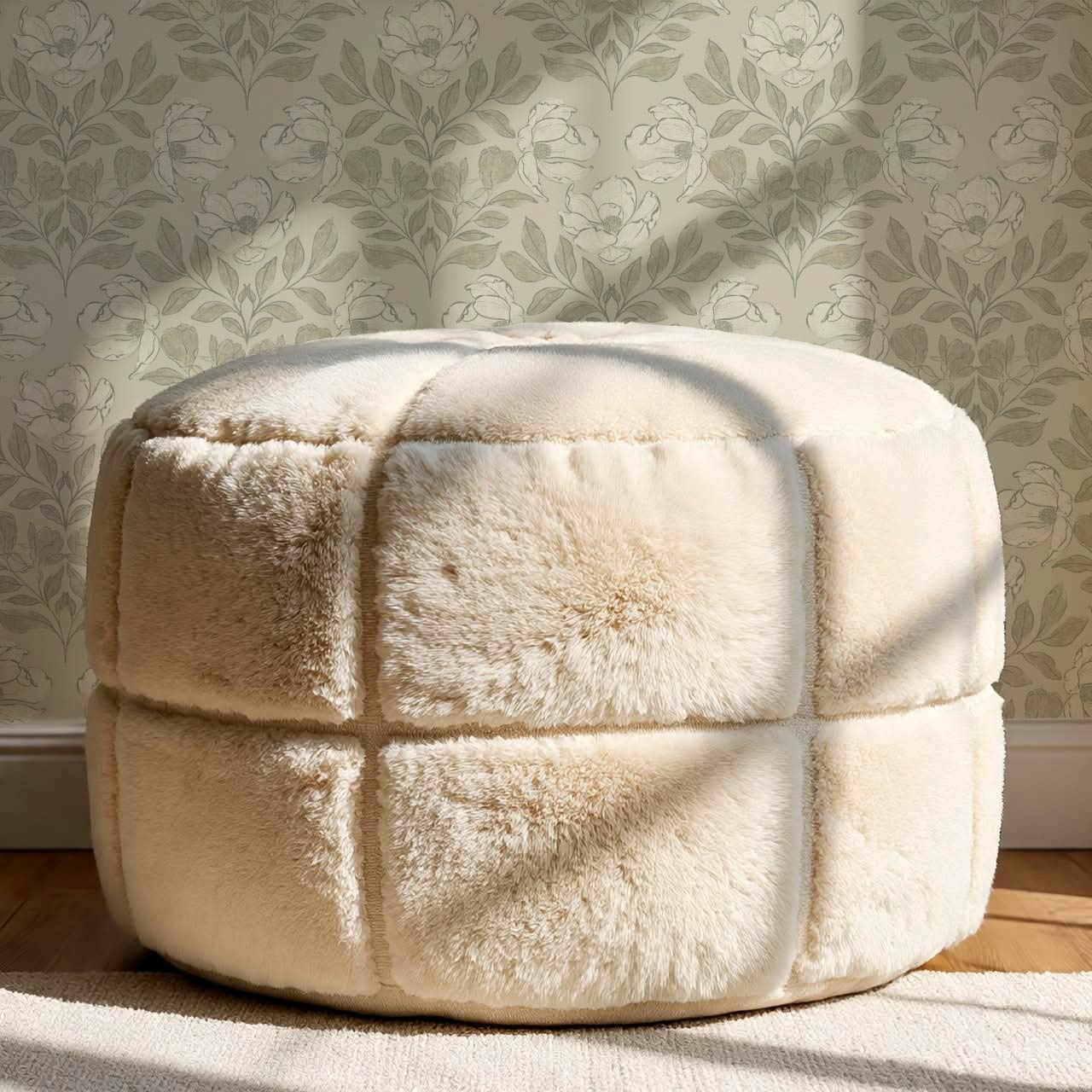 Lucy Magnolia Dry Sage Wallpaper