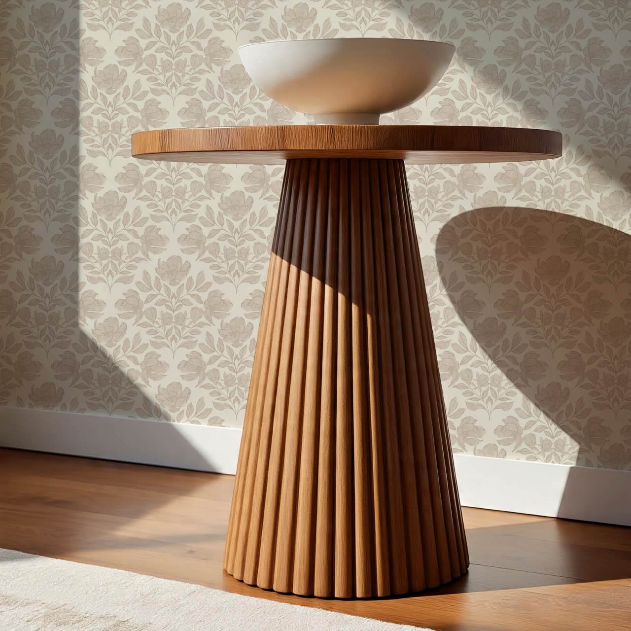 Lucy Magnolia Dusty Pink Wallpaper