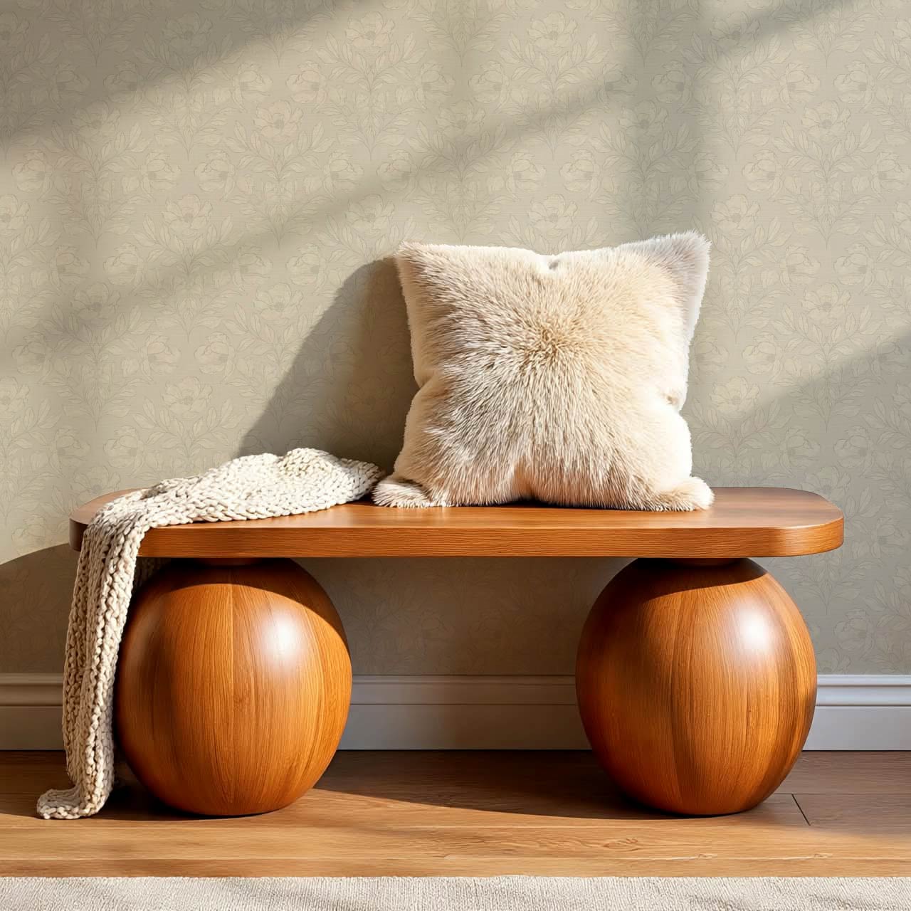 Lucy Magnolia Pale Olive Wallpaper