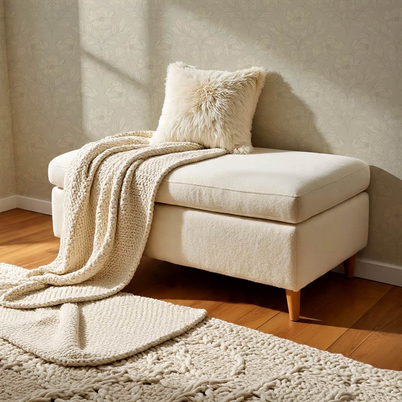 Lucy Magnolia Pale Olive Wallpaper