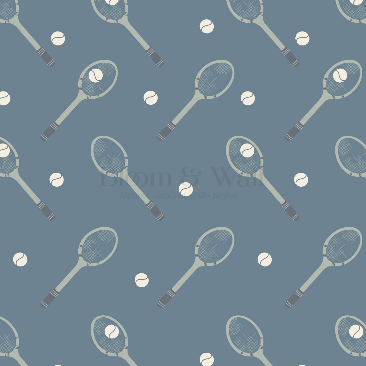 Luka Country Club Tennis Blue Wallpaper