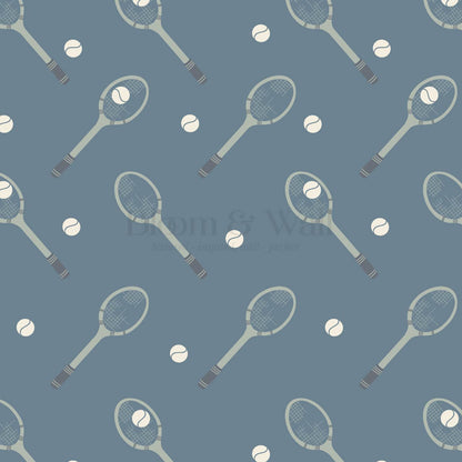 Luka Country Club Tennis Blue Wallpaper