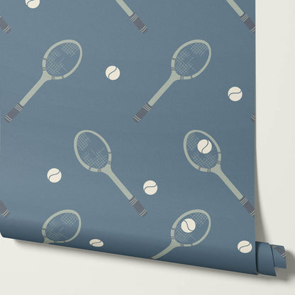 Luka Country Club Tennis Blue Wallpaper