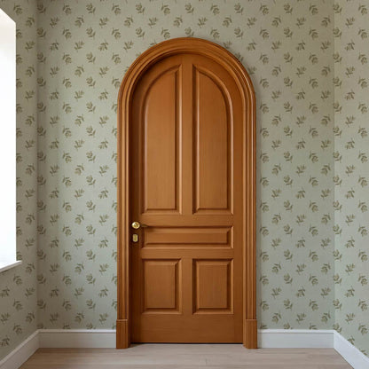 Luma Blooming Fields Olive Green Wallpaper