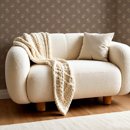 Luma Blooming Fields Earth Brown Wallpaper