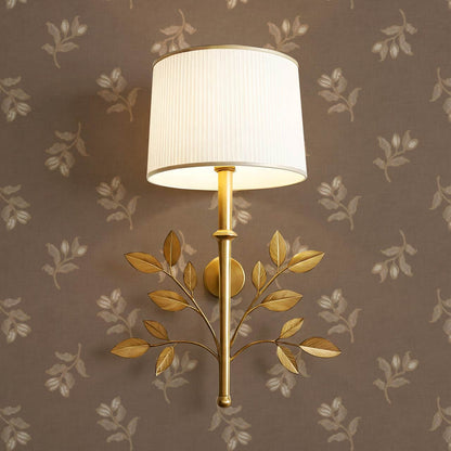 Luma Blooming Fields Earth Brown Wallpaper