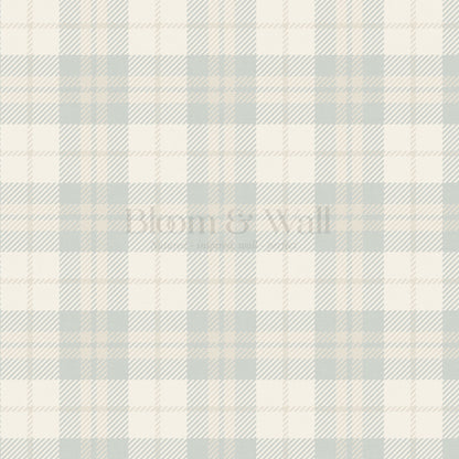 Lydia Plaid Seasalt Wallpaper