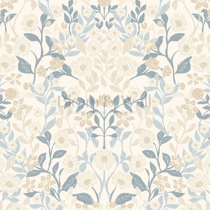 Lylou Blossom Sky Beige Wallpaper