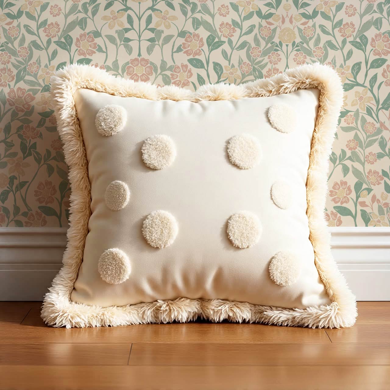 Lylou Blossom Beige Berry Wallpaper