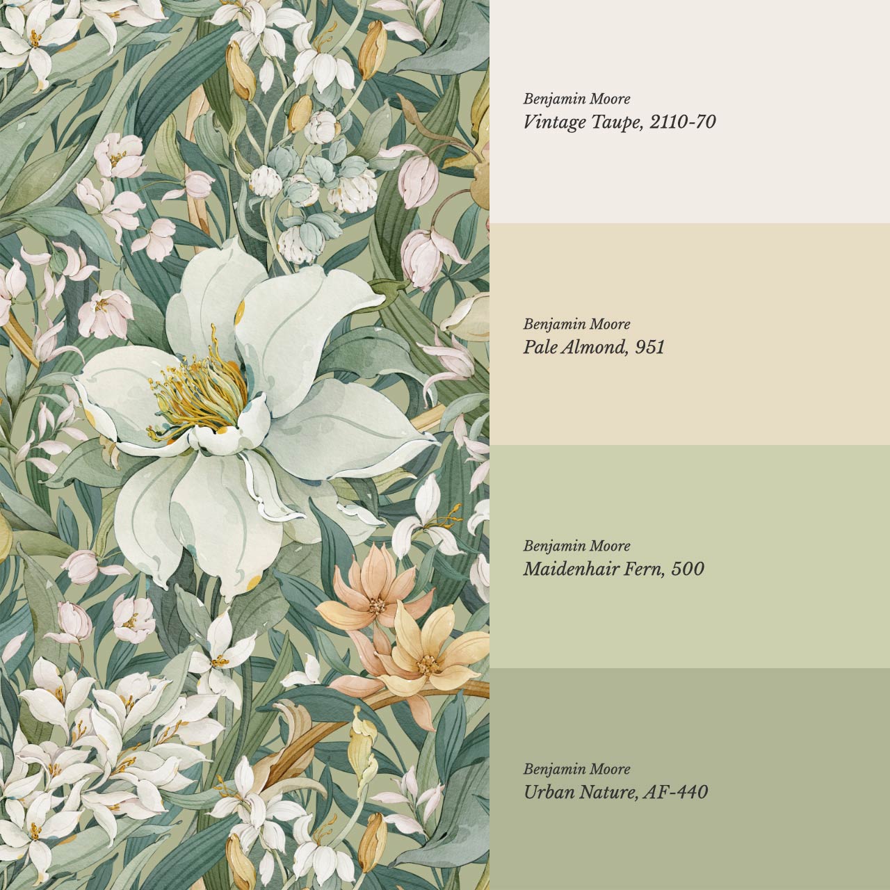 Madelle Blossom Botanica Soft Fern Wallpaper