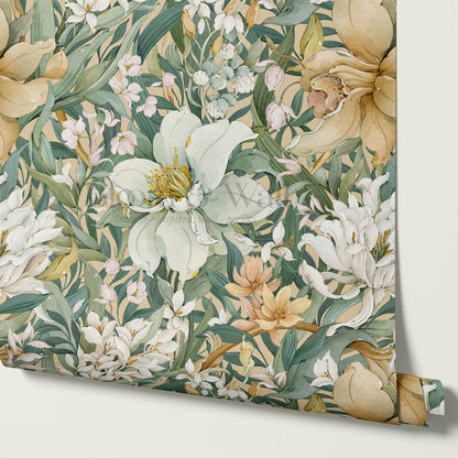 Madelle Blossom Botanica Almond Wallpaper