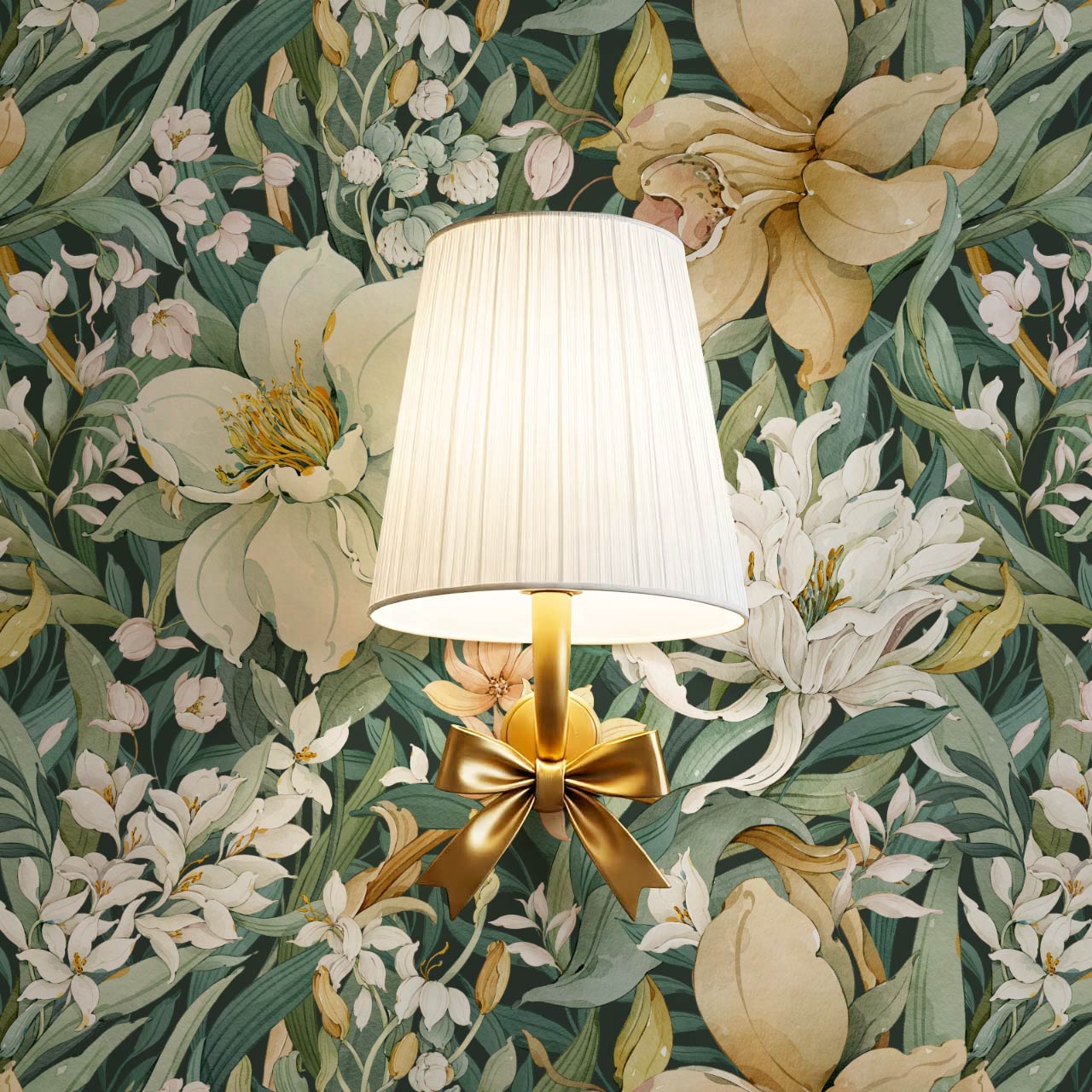 Madelle Blossom Botanica Deep Forest Wallpaper