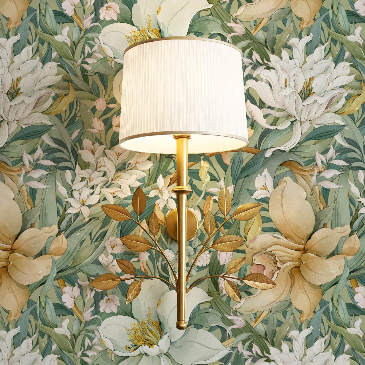 Madelle Blossom Botanica Soft Fern Wallpaper