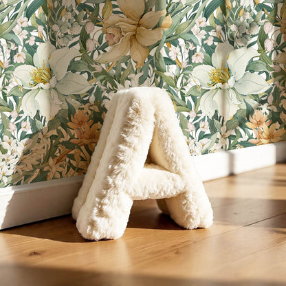 Madelle Blossom Botanica White Wallpaper