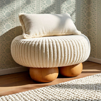 Madelyn Scrolling Floral Stripes Sea Glass Wallpaper