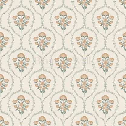 Maeve Country Florals Fawn Wallpaper