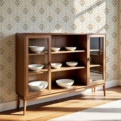 Maeve Country Florals Fawn Wallpaper