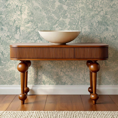 Manuela Heritage Forest Cream Sage Wallpaper