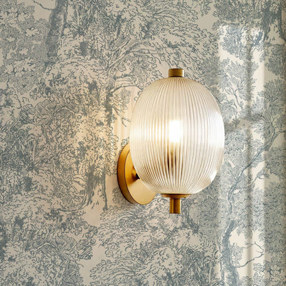 Manuela Heritage Forest Cream Dove Gray Wallpaper