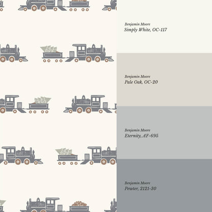 Marco Train Rider Gray Wallpaper