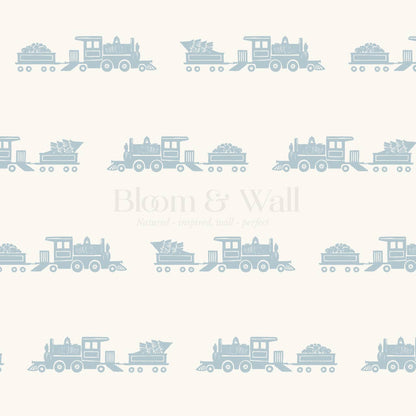 Marco Train Rider Blue Cream Wallpaper