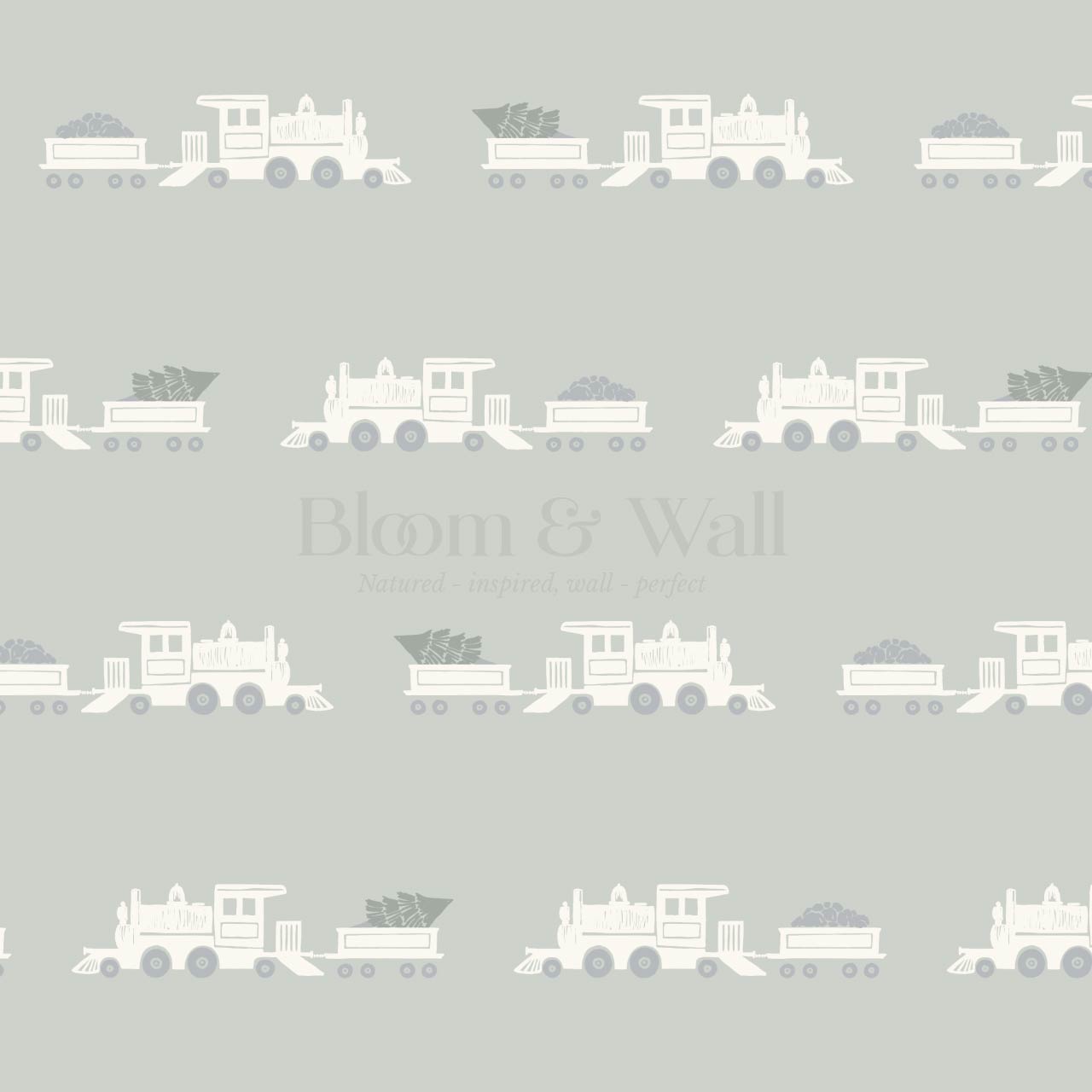 Marco Train Rider Sea Salt Wallpaper